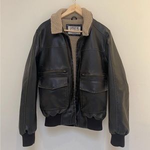 Levi’s Brown Aviator Jacket